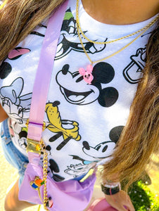 Layered Mickey Balloon Necklace